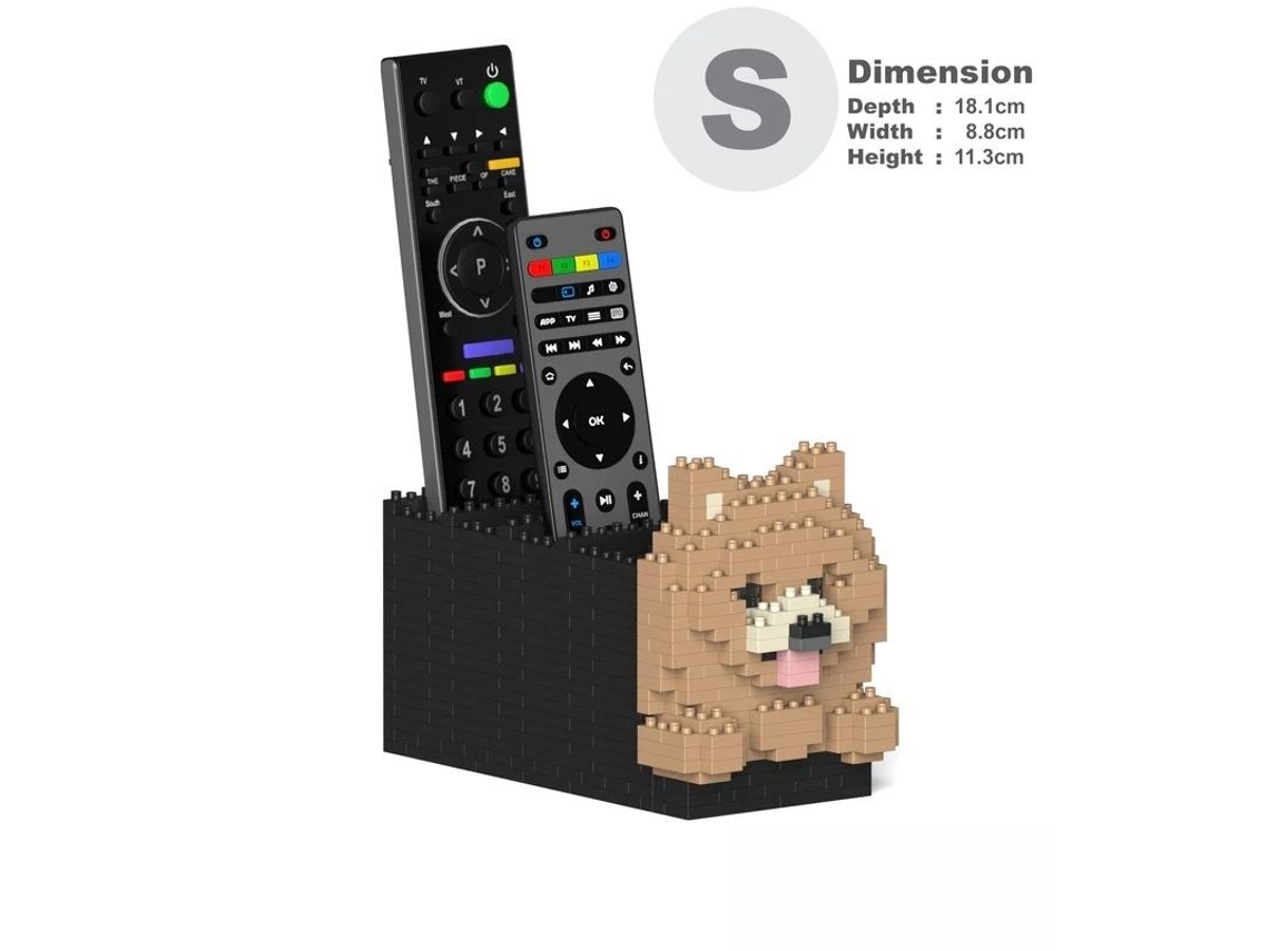 Jekca Bricks Pomeranian Suporte Para Controle Remoto 01s St09drc11