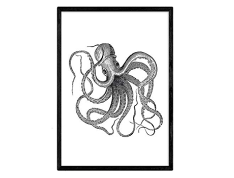 Láminas NACNIC Pulpo En El Mar (A3)