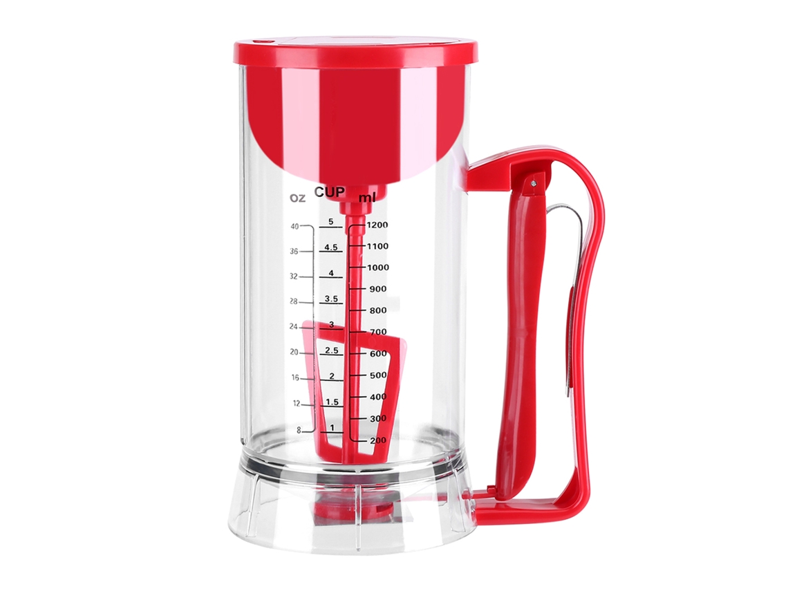 Batidora Eléctrica Inalámbrica Para Preparar Cupcakes, Panqueques Y Waffles - 1200 Ml