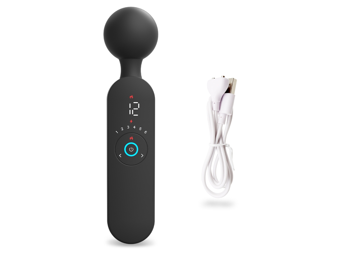 (mejorado) Potente Masajeador Eléctrico Con Función De Calentamiento Y Pantalla Digital.
