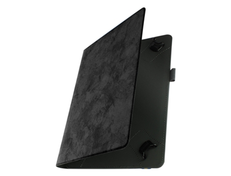 Funda Tableta Soporte de vídeo y teclado magnético Serie Trifold Negro AVIZAR