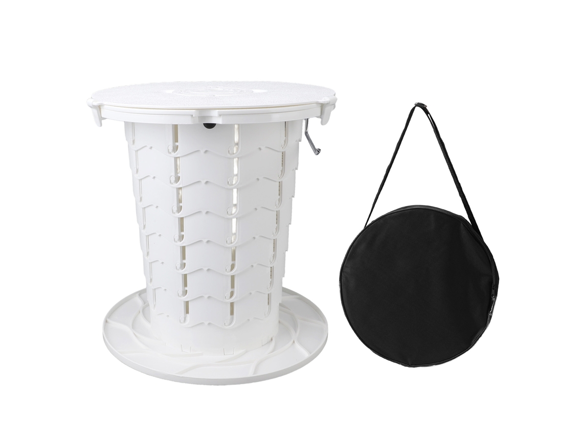 Inodoro Portátil Plegable Retráctil Con Altura Ajustable, 7 Niveles, Para Camping, Adultos Y Niños, 150 Kg (330,7 Lb)