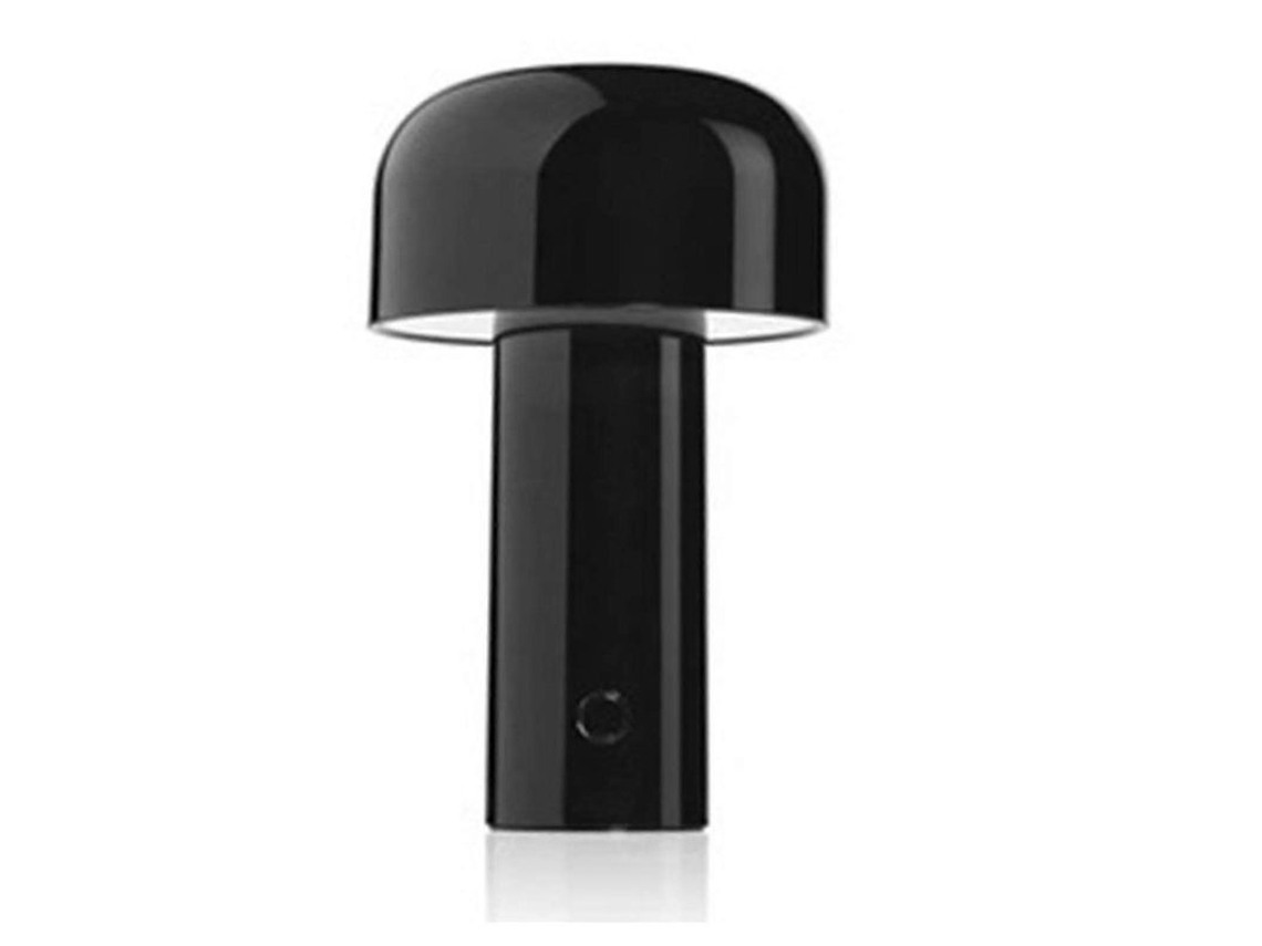 Lámpara De Mesa Led Recargable Creativa Con Forma De Hongo, 3w, 3 Niveles De Luz Negra.