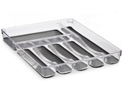 Organizador BIGBUY (Gris - Plástico - 32.3x4.5x40 cm)