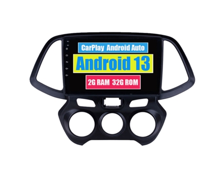 Autoradio Multimedia ROVERONE para Hyundai Santro Atos 2018 CarPlay Android Coche Radio Bluetooth Navegación