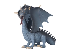Rebe-figura De Dragão Azul De Plástico Estilo Vívido E Cute Figura Educativa Para Brinquedos E Decoração
