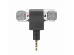 Micrófono Inalámbrico Digital Estéreo Mini Profesional De Mano Con Conector De 3,5 Mm Para Teléfonos Móviles Y Ordenadores.