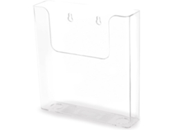Organizador de documentos A6 - Carpeta de periódicos de pared con fondo plano - Ideal para exhibir folletos