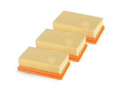 2026-3 Filtros Hepa Reemplazo Plisado Para Aspiradora Karcher Mv4 Mv5 Mv6 Wd4 Wd5 Wd6 2.863-005.0