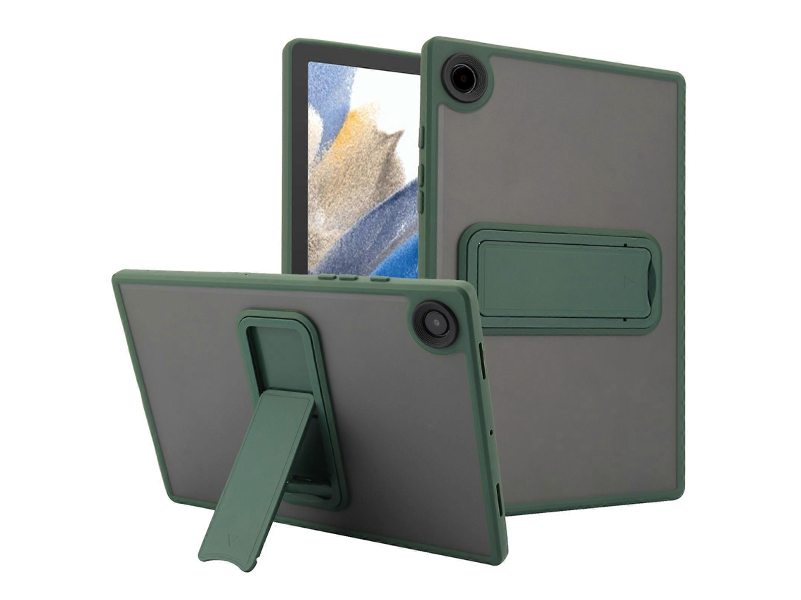 Funda para Samsung Galaxy Tab A8 10.5 (2021) con soporte, TPU PC, protección táctil, color verde Chennnls (2022)
