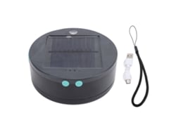 Luzes de LED recarregáveis por energia solar Bj-luz, à prova d'água, para camping, uso interno e externo, pátio, bateria de 1500mAh