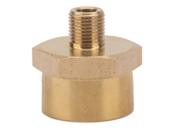 2026velora-conector De Tubería De Latón Adaptador 1/8" Bspp Macho A 1/2" Bspp Hembra Para Manómetro De Presión