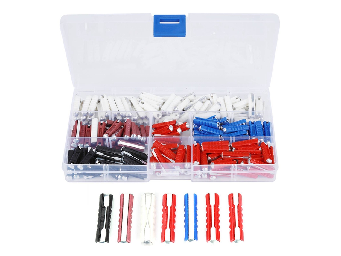Kit De Fusibles Para Coches 200pcs Caja De Fusibles Torpedo Ambiental Amigable