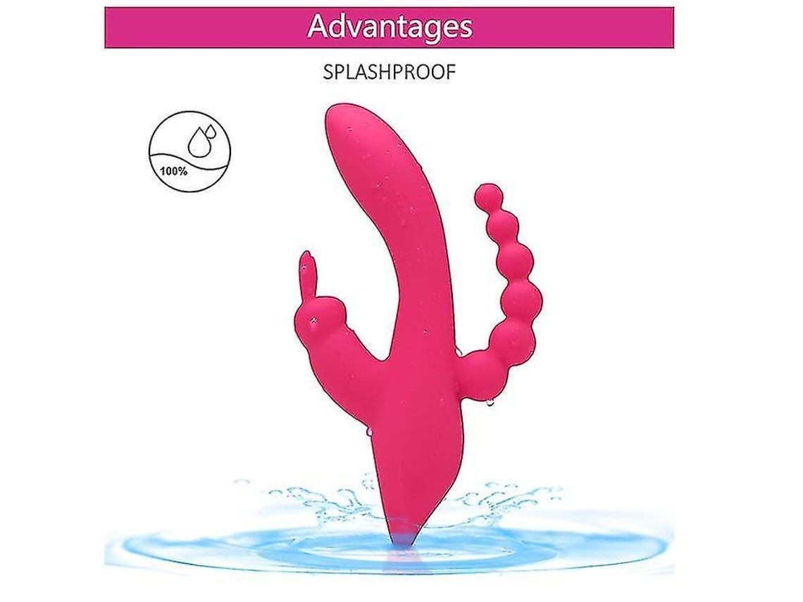 Vibradores Para Tu Clítoris Y Punto G Con Función De Empuje 7 Potentes Modos De Vibración Recargable Por Usb Versión Actualizada Rosa Lalamoli