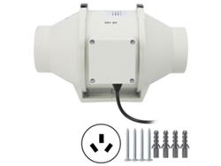 Ventilador de conducto económico HF 100pe 2200 rpm