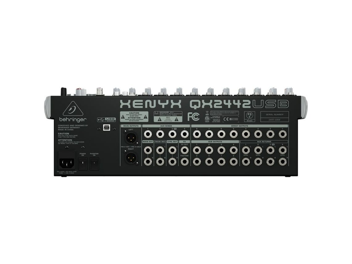 Mesa de Mezclas BEHRINGER QX2442USB