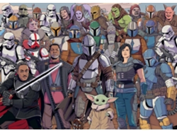 Rompecabezas Ravensburger Star Wars Mandalorian, 1000 piezas, calidad premium