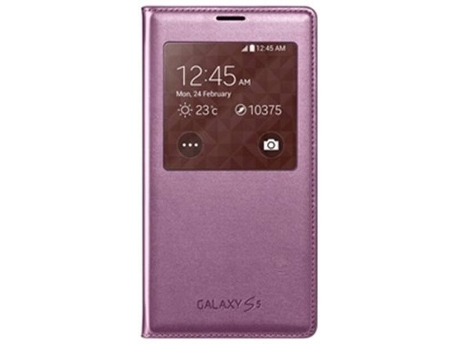 Funda S View GALAXY S5 Mini Rosa
