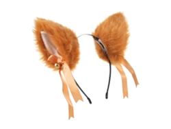 Tiara De Orejas De Zorro Peludas, Lindo Accesorio Para El Cabello, Pinza Para El Cabello Para Mujeres Y Niñas.