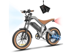 Bicicleta Eléctrica Zonveer M20 1000w 48v 18.2ah Neumáticos Fat 20x4.0 Desbloqueo Nfc Freno Hidráulico Shimano 7v Todoterreno
