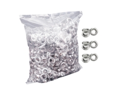 1000 Ojales De Cuello De Hierro Galvanizado De 12 Mm, Resistentes A La Oxidación, Para Decoración De Cuero.