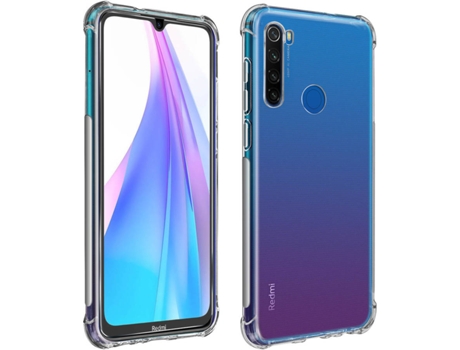 Carcasa y Protector de Cristal Templado Xiaomi Redmi Note 8T AVIZAR PACK-PREMS-N8T Azul