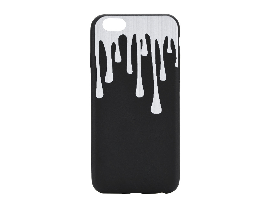 Cubierta De Teléfono De Funda Blanda (opaca, Textura Relativamente Dura) Funda Protectora Negra Para Iphone 6s