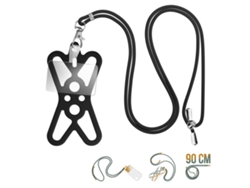 Colgante Cordón Smartphone Universal Extensible AVIZAR Negro