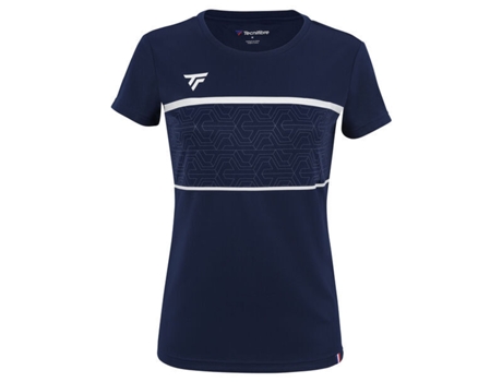 Camiseta de Niña TECNIFIBRE Team Tech Azul (8/10 años)