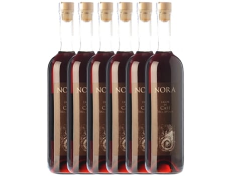 Licor VIÑA NORA Licor De Ervas Viña Nora Licor De Café Orujo De Galicia (0.7 L - 6 unidades)