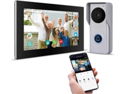 Pouces Interphone Video Maison Intelligente Système De Visiophone 1080p 110 Filaire Sonnette