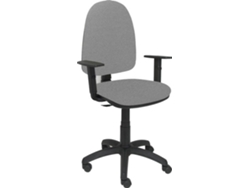 Silla de Escritorio Operativa PYC Ayna Gris BA (Brazos Ajustables - Tejido)
