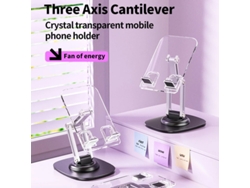 Soporte Plegable Para Teléfono De Escritorio, Soporte De Ángulo Ajustable, Altura, Soporte Universal Para Teléfono Inteligente.