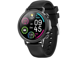 Reloj inteligente de fitness para iOS y Android, monitor de actividad deportiva, sueño y salud, Bestvite (negro)