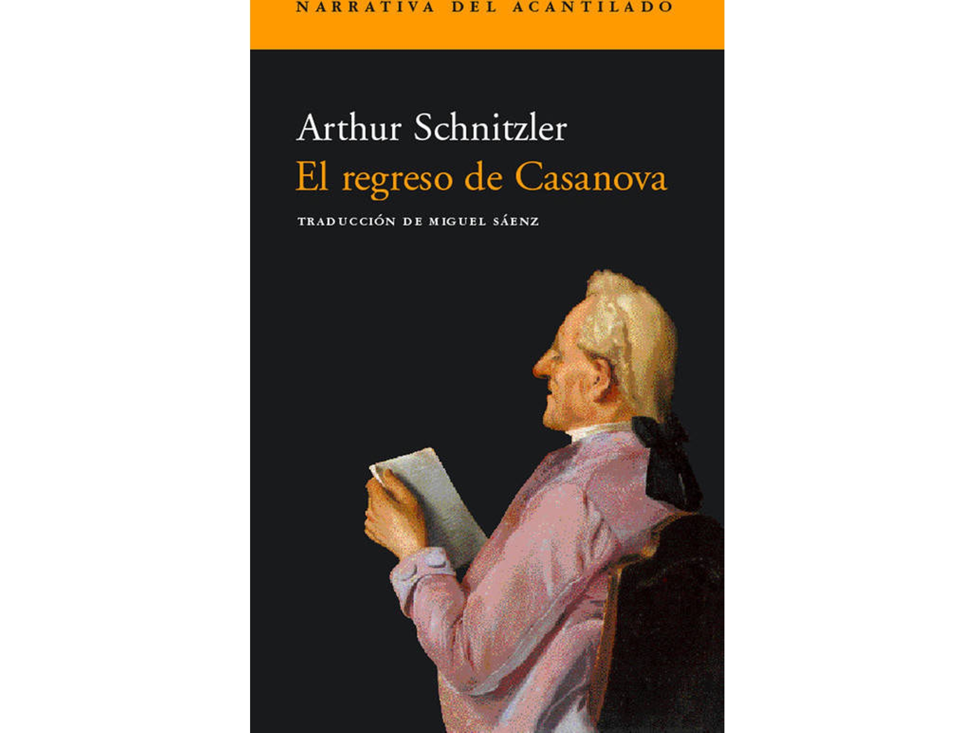 Libro El Regreso De Casanova de Arthur Schnitzler (Español)