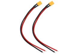 2 Conectores Hembra Xt30 Con Cable De Silicona Awm16 Para Batería Lipo De Dron Rc