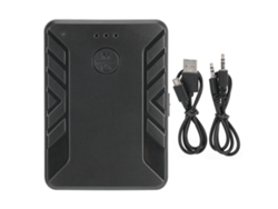 Adaptador De Audio Inalámbrico Portátil De 3,5 Mm, Transmisor Y Receptor, Accesorio Negro