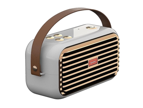 Altavoces Altavoces Bluetooth Retro Inalámbrico Pequeño Estéreo Ornamento Altavoz Funky Regalos