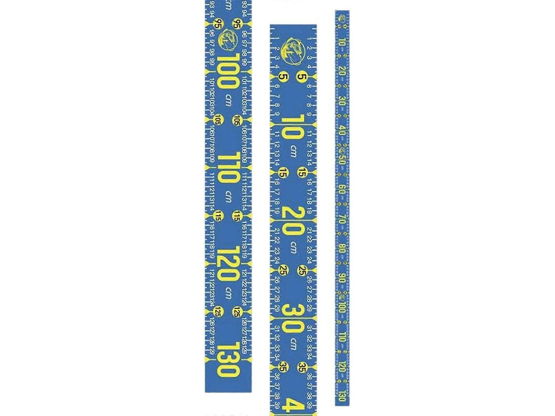 Cinta métrica adhesiva para pesca, 130 cm, herramienta esencial para pescadores. Rosewell (51 pulgadas)