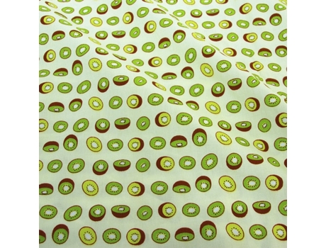 Diseño De Paraíso Para La Fruta 100% Break De Tela De Algodón Babata Transpirable (Blanco - 50X40Cm)