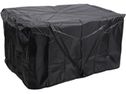 Capa Dobrável Para Carrinho De Jardim Nuobesty, Em Tecido Oxford 210d Preto, 97x56x51 Cm