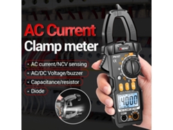 Pinza Amperimétrica Digital Aneng Pn107 4000 Counts Multímetro Ncv Cat Ii 600v