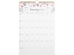 Planificador de calendario de pared 18 2026 Para,