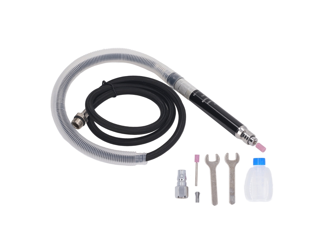 Kit De Amoladora Neumática Para Lápices De Aluminio, Velocidad Ajustable De 65000 Rpm, Entrada De 1/4 Pulg.
