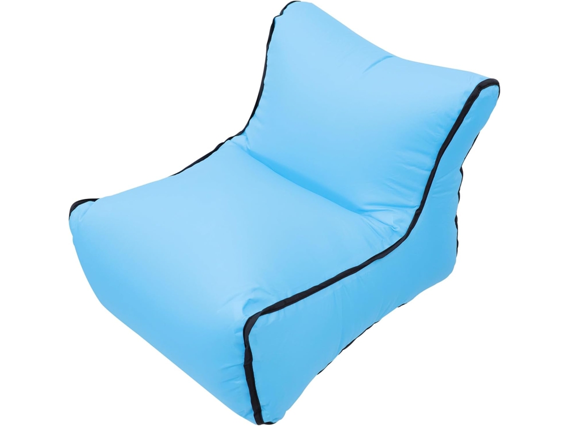 Colchón hinchable portátil para playa y camping, sofá hinchable ligero y duradero.