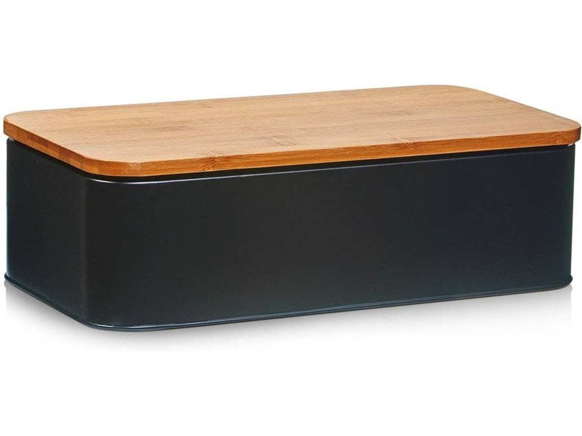 Caja de Pan + Tabla de Cortar ZELLER (13 x 43 x 23 cm)