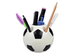 2026-portatodo Lápices Creativo Linjou Forma De Fútbol, Organizador De Escritorio Para Bolígrafos Y Materiales Escolares