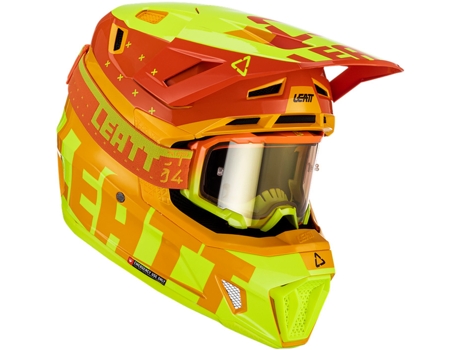 Kit de casco de moto con gafas Leatt 7.5 23
