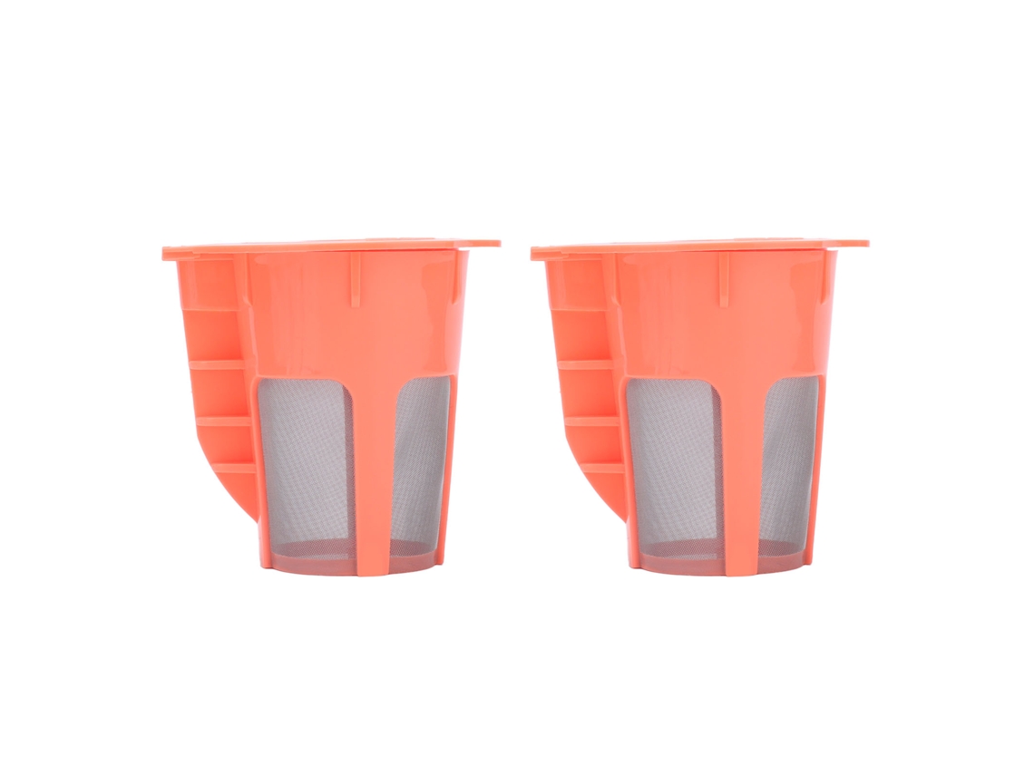 Filtros De Café Reutilizables Compatibles Con Cápsulas 2.0 K200 K300 K350 K360 K400 Rojo