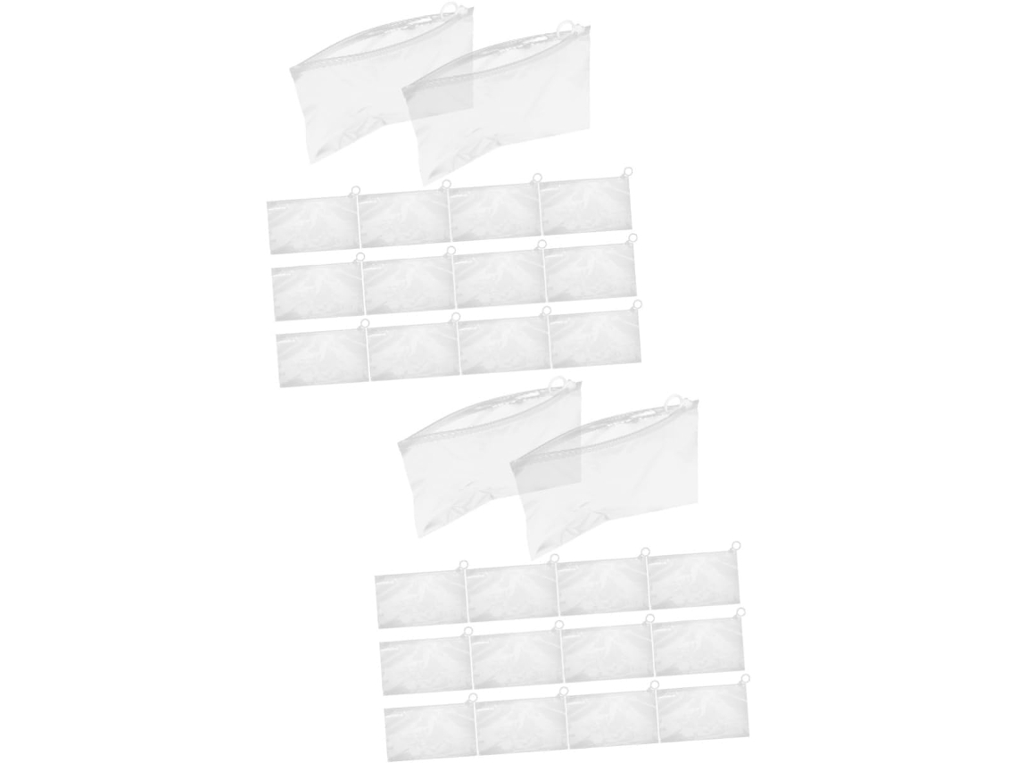 Besportble Amosfun De Bolsas Prácticas De Polietileno Para Bolígrafos Y Los Estudiantes 23.00x14.00x0.10 Cm...